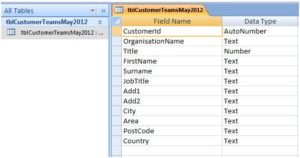 Creating a Make Table Query